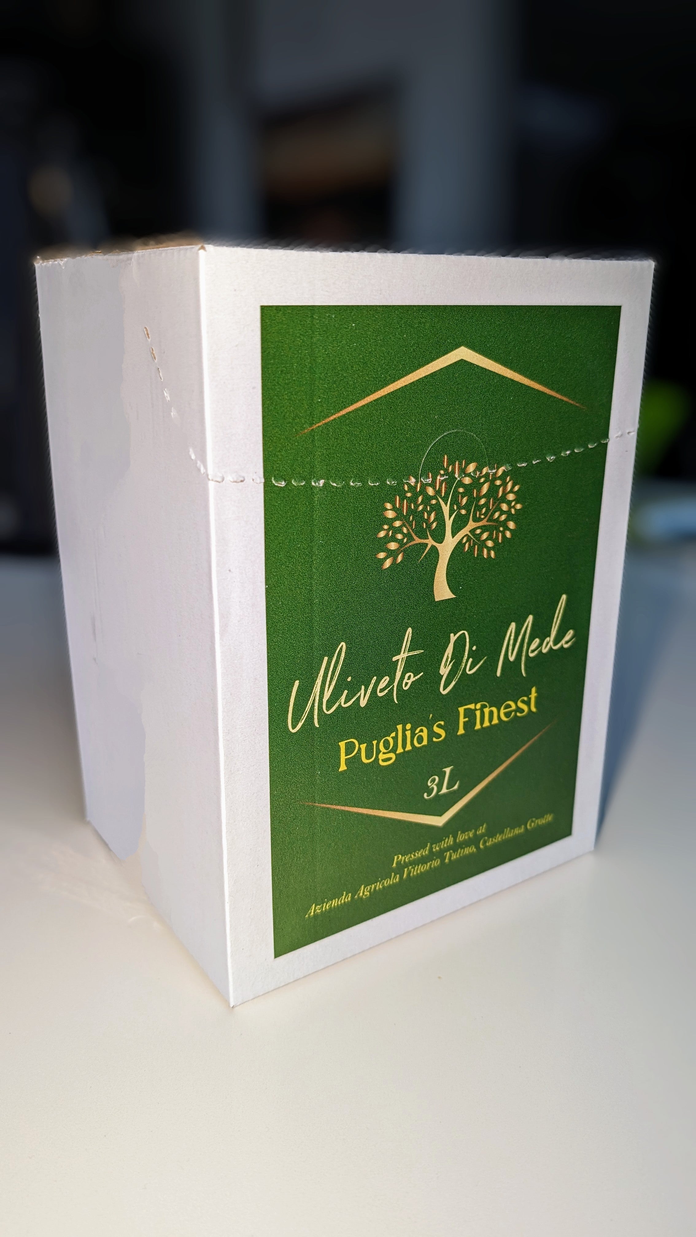 Essenziale -  Ambachtelijke Extra Vierge Olijfolie uit Puglia (3 liter blik)